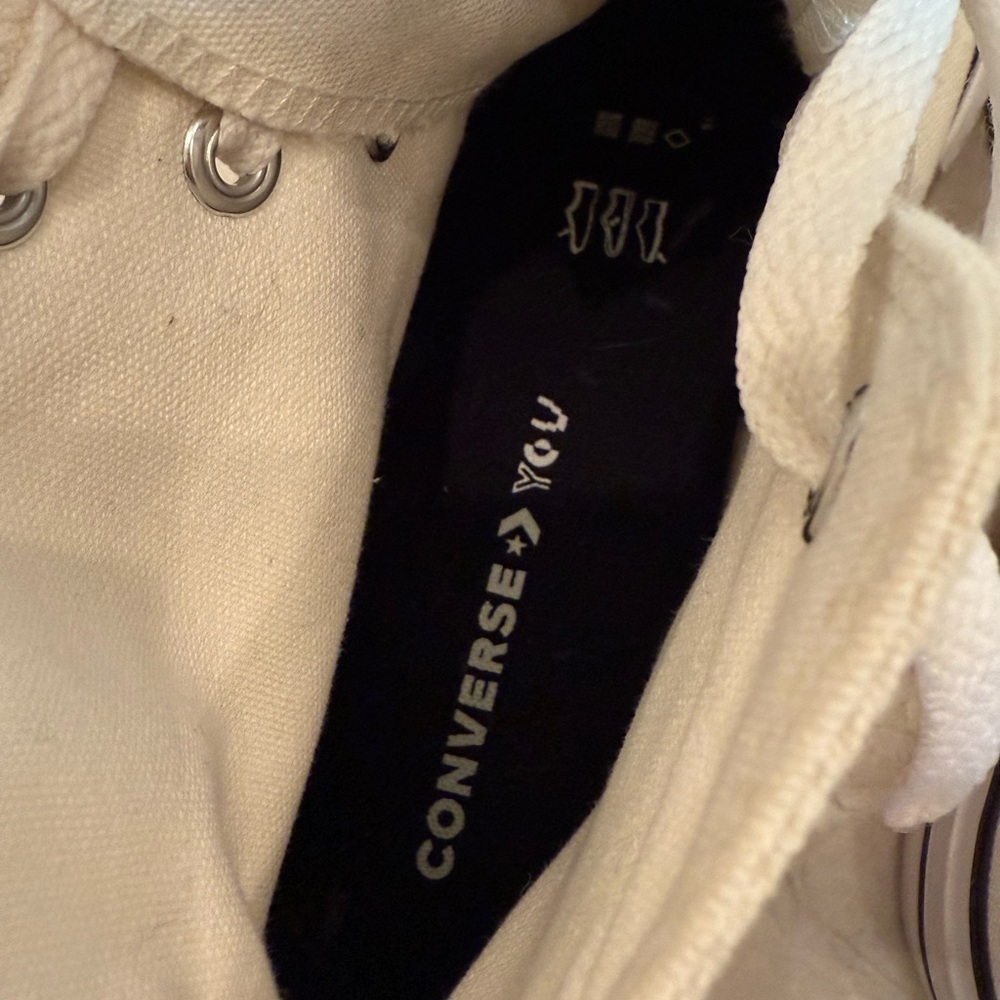 Converse Platform All Star High Top Custom Made C… - image 6